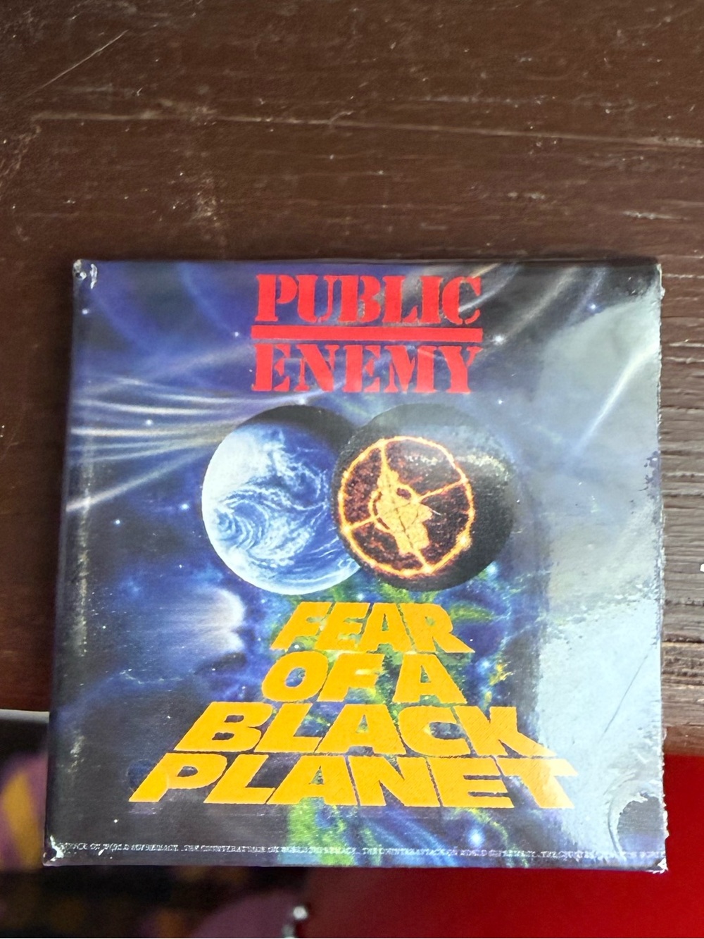 NEW UNUSED PUBLIC ENEMY FIGHT THE POWER mini verse mini vinyl